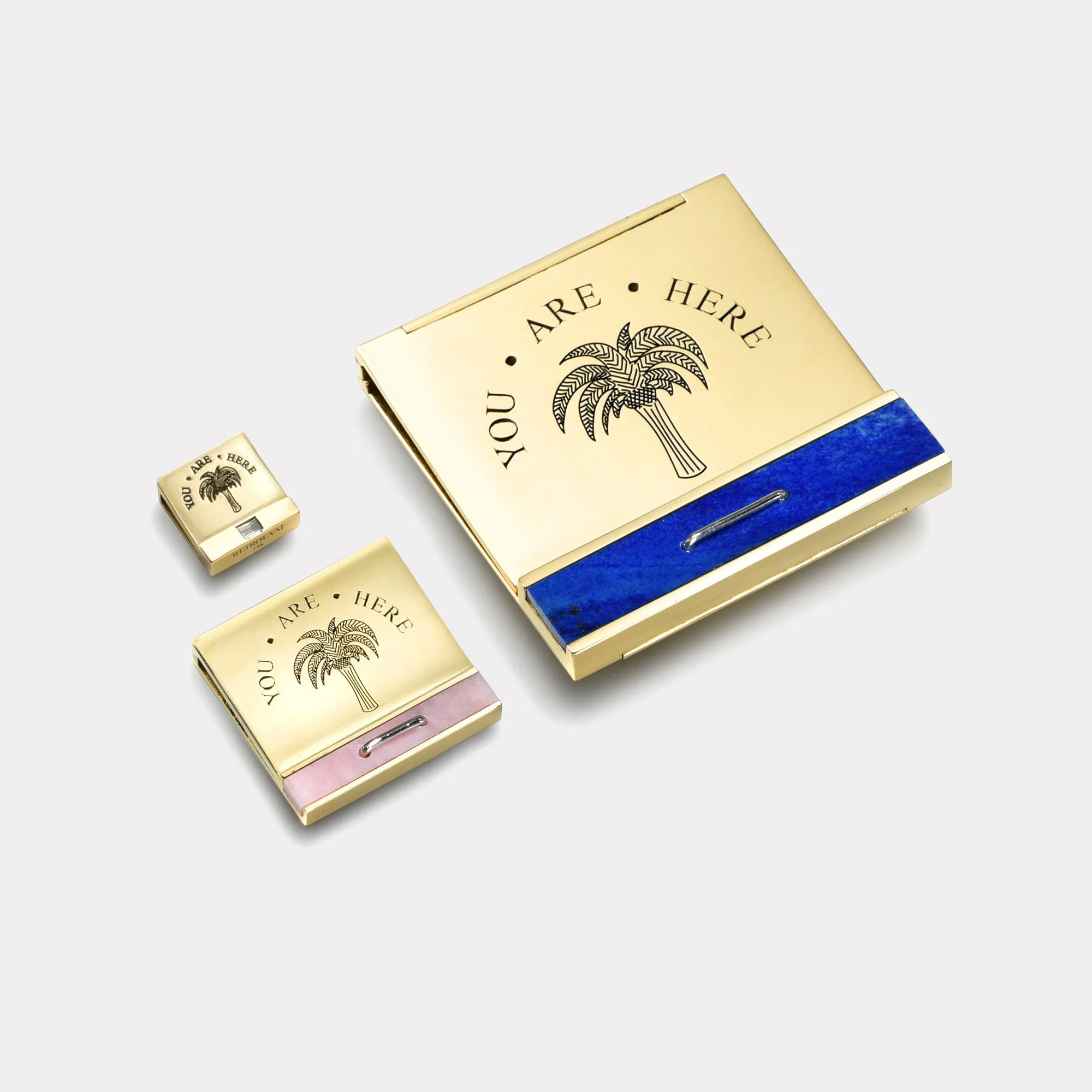 Signature Matchbook Pendant- Onyx