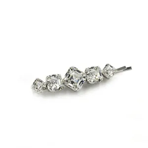 Square Cut Crystal Hairpin