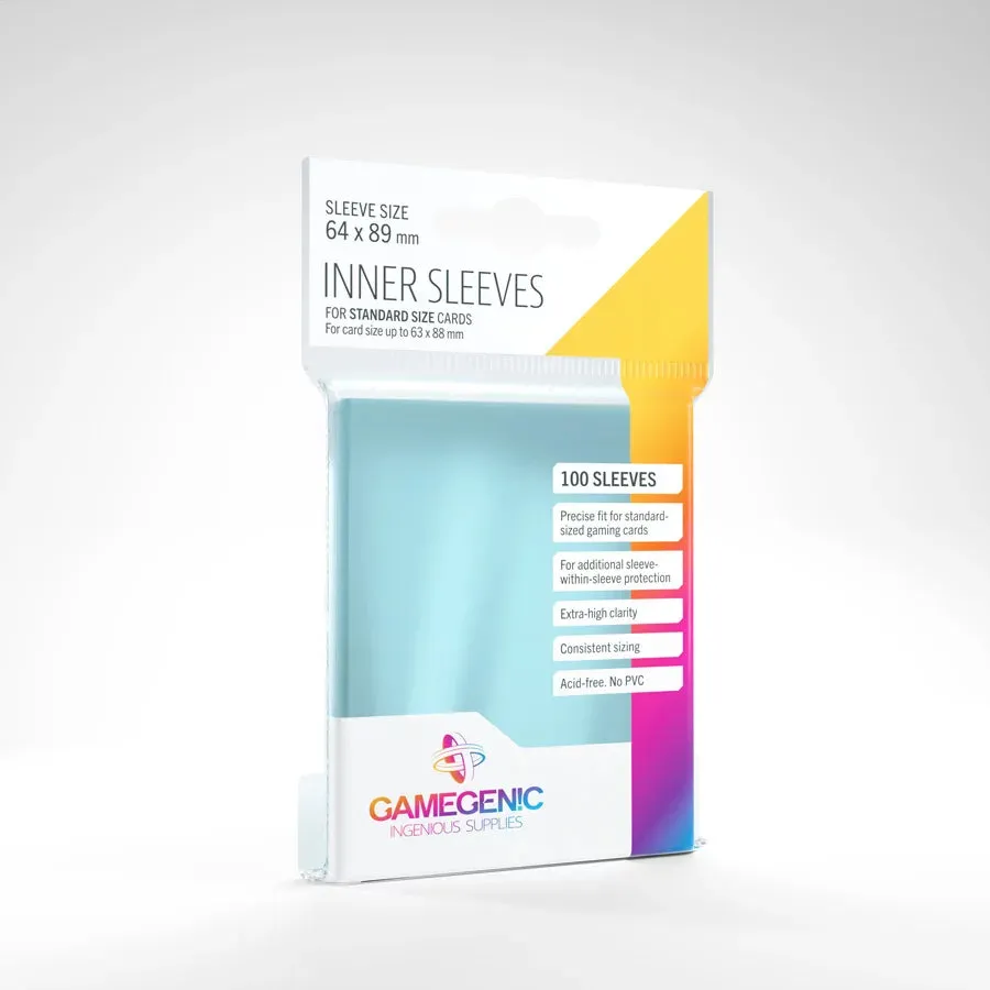 Standard Inner Sleeves 100 Pack