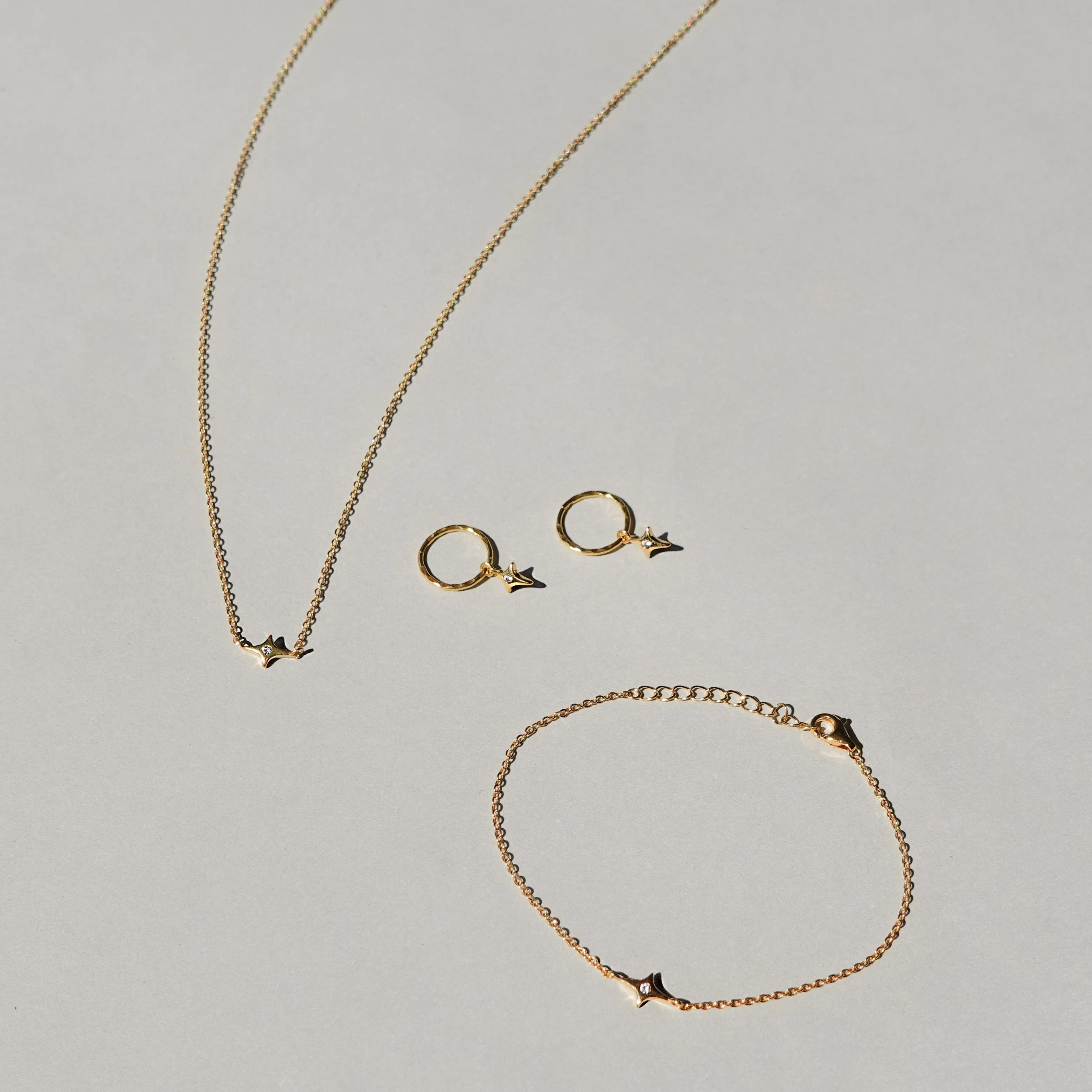 Starburst Necklace - Gold