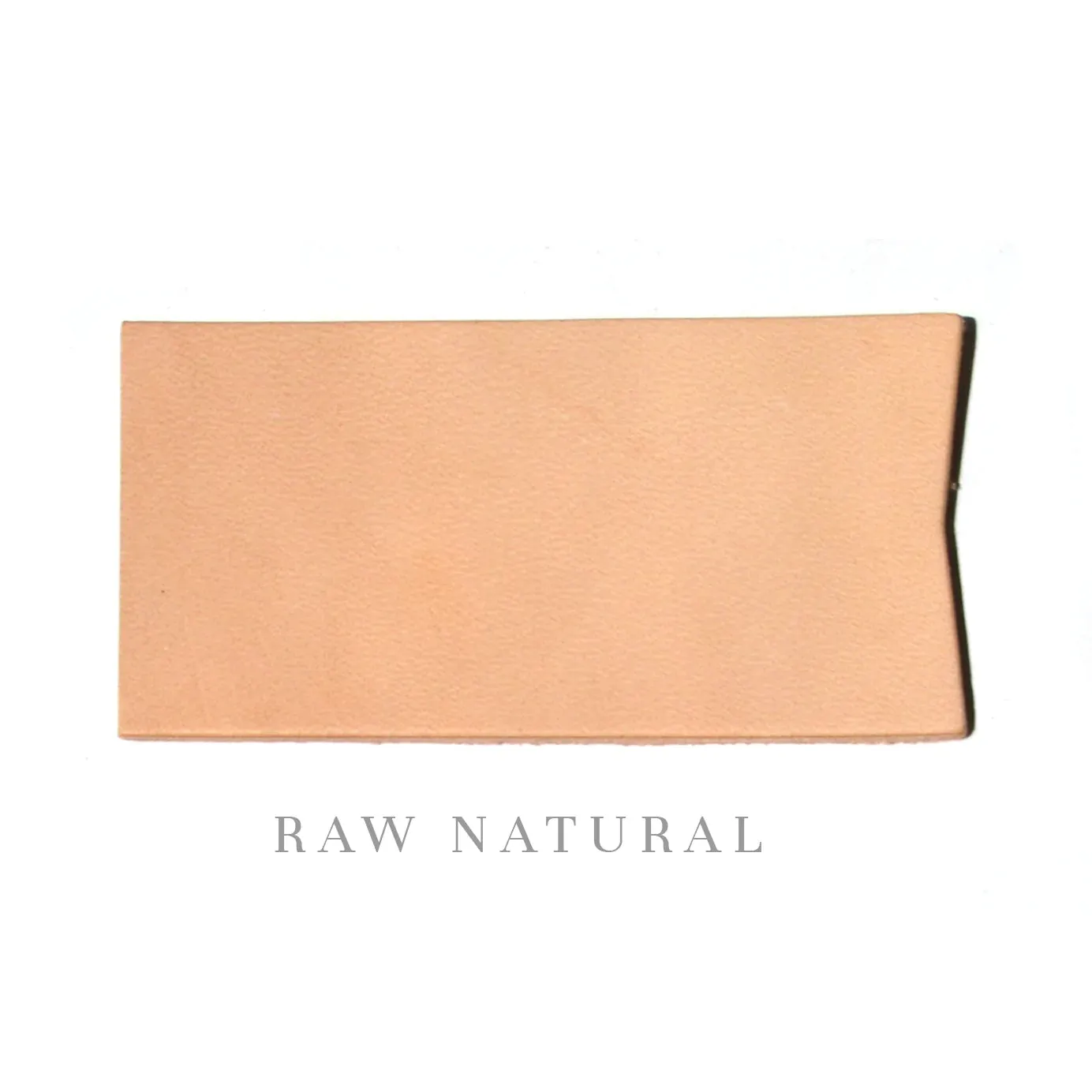 Thick Leather Wrap Bracelet / Natural