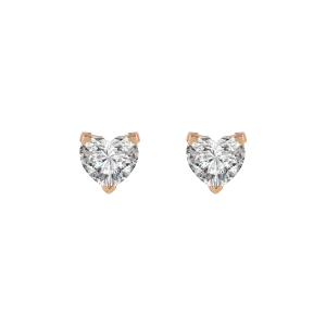 Venus solitaire earrings 0.4ct