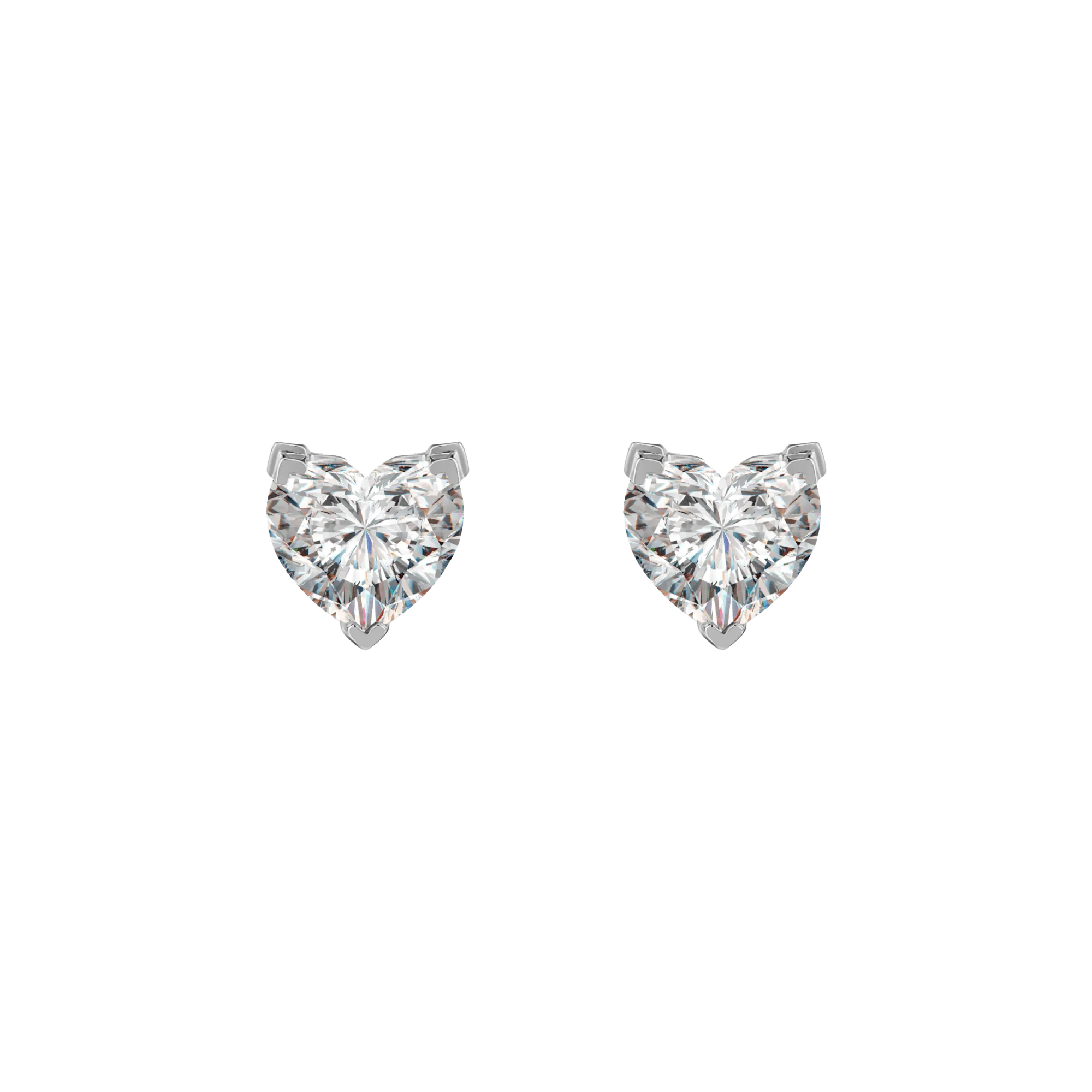 Venus solitaire earrings 0.4ct